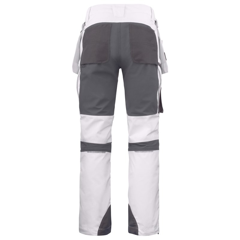 Pantalon Taille Basse avec Empiècements Stretch et Amovibles Poches Flottantes