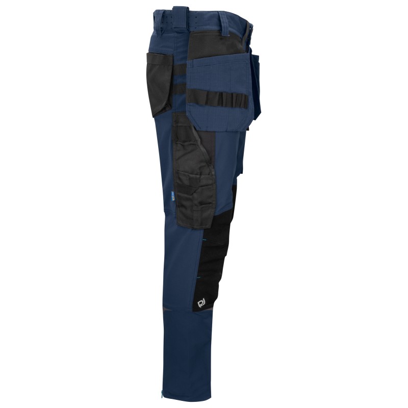 Pantalon de Travail Full Stretch avec Renforts Genoux Kevlar Coupe Ajustée