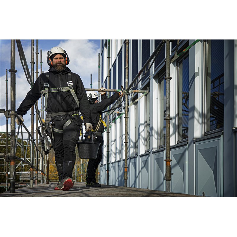 Pantalon de Travail Full Stretch avec Renforts Genoux Kevlar Coupe Ajustée