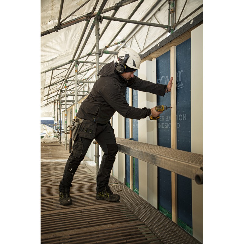 Pantalon de Travail Full Stretch avec Renforts Genoux Kevlar Coupe Ajustée