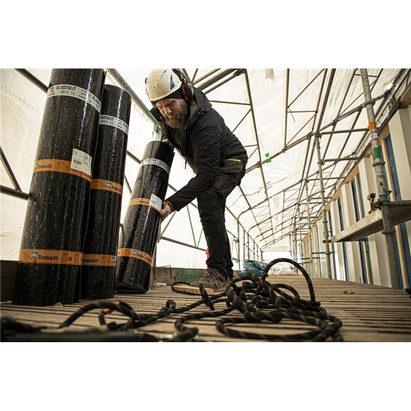 Pantalon de Travail Full Stretch avec Renforts Genoux Kevlar Coupe Ajustée