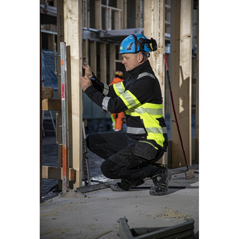 Pantalon de Travail Full Stretch avec Renforts Genoux Kevlar Coupe Ajustée