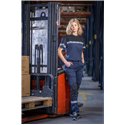 Pantalon Taille Basse Stretch avec Poches Flottantes