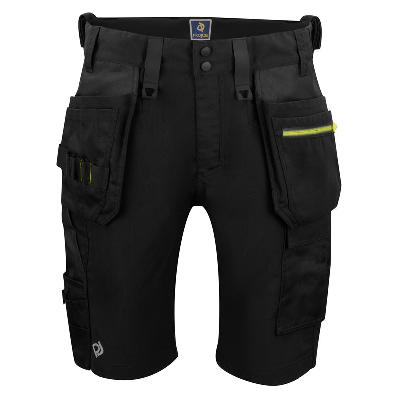 Short Stretch Coupe Moderne avec Poches Flottantes