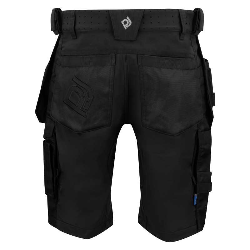 Short Stretch Coupe Moderne avec Poches Flottantes