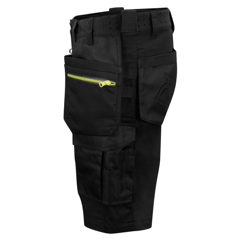 Short Stretch Coupe Moderne avec Poches Flottantes