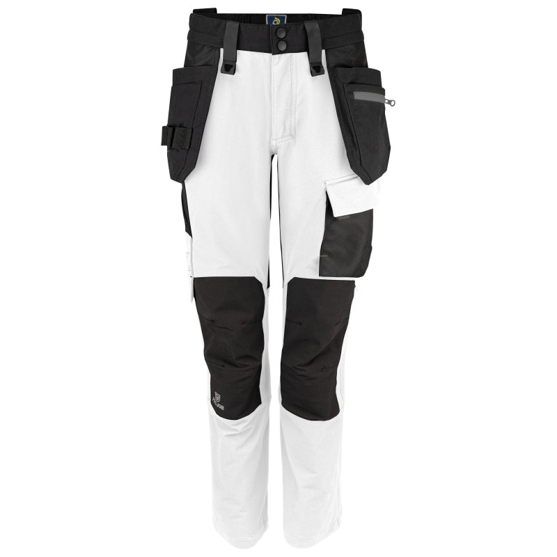 Pantalon de Travail Femme Stretch avec Poches Flottantes