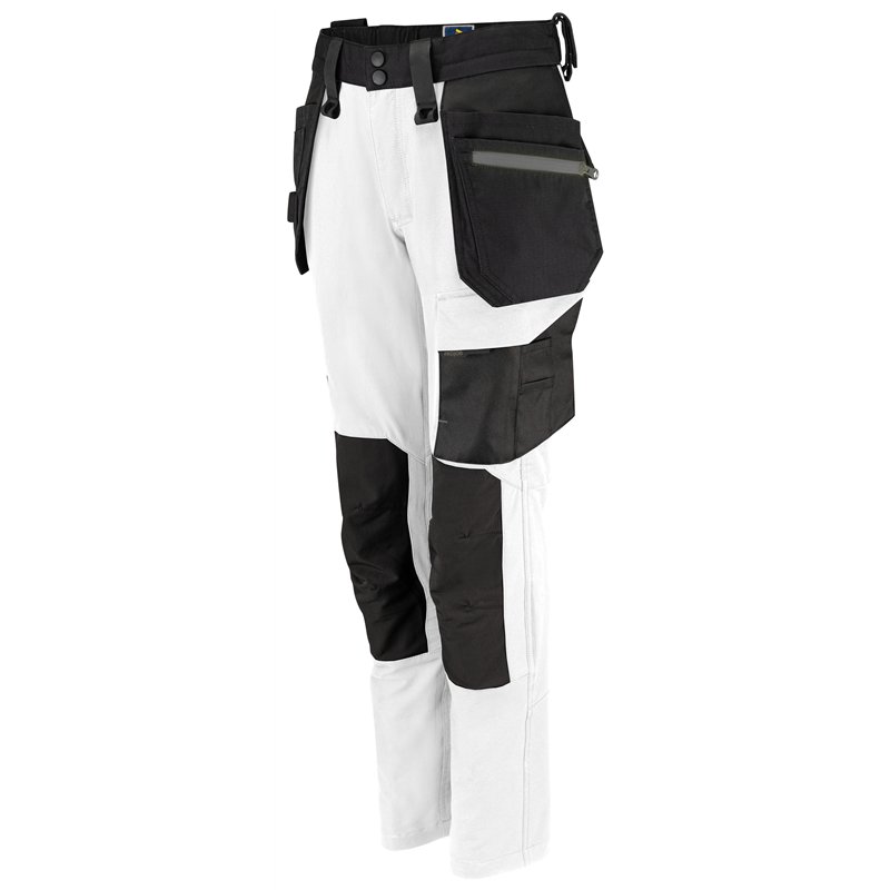 Pantalon de Travail Femme Stretch avec Poches Flottantes