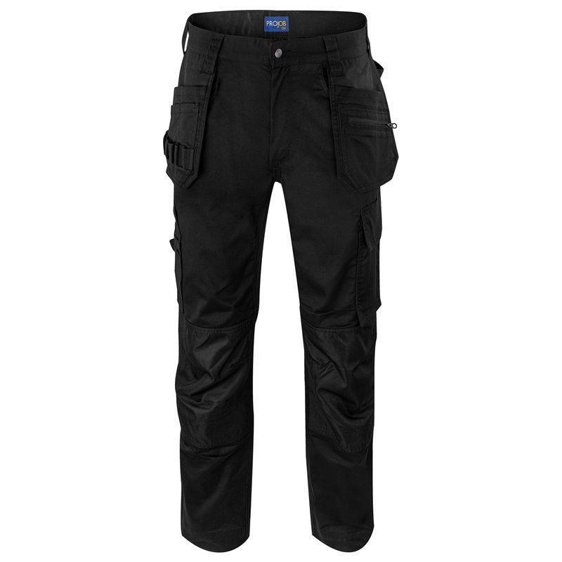 Pantalon Taille Basse Stretch avec Poches Flottantes