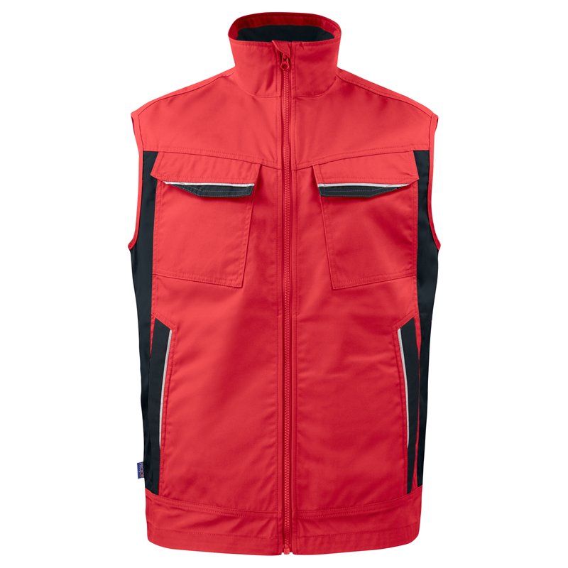 Gilet avec Éléments Contrastants