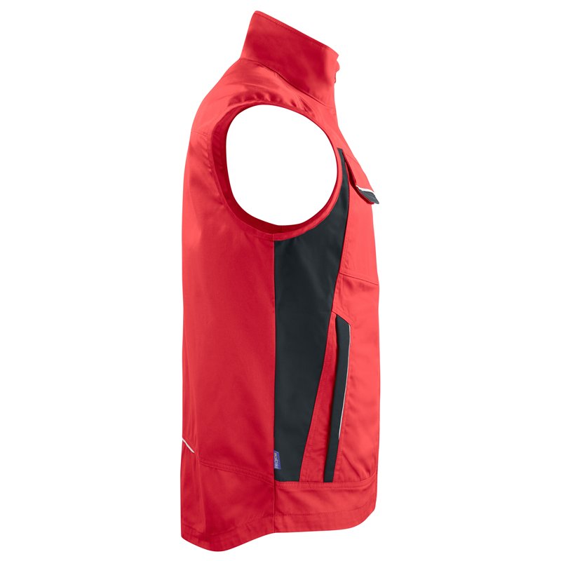 Gilet avec Éléments Contrastants