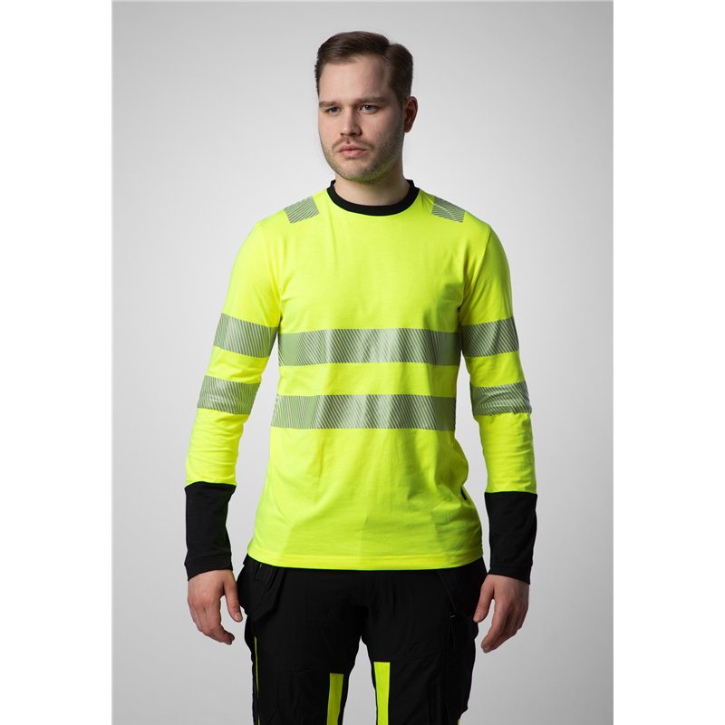 T-Shirt Manches Longues en ISO 20471 Classe 3/2