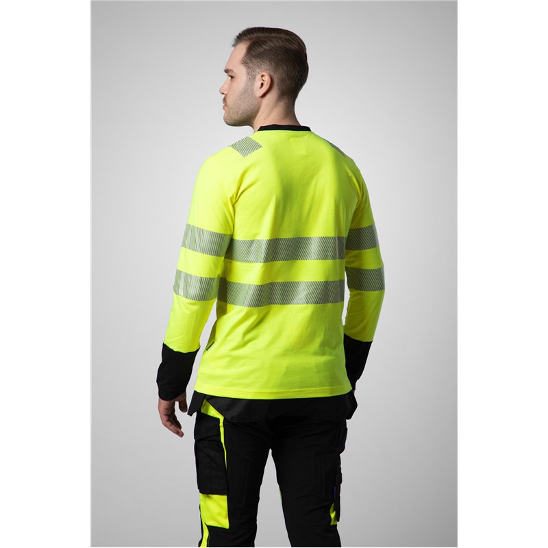 T-Shirt Manches Longues en ISO 20471 Classe 3/2