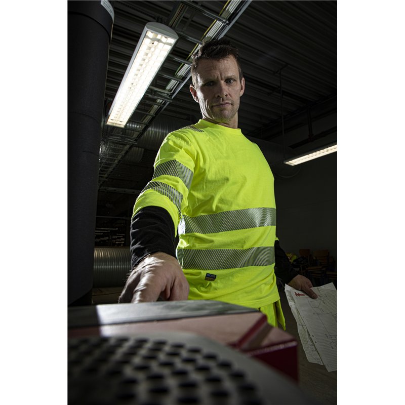 T-Shirt Manches Longues en ISO 20471 Classe 3/2