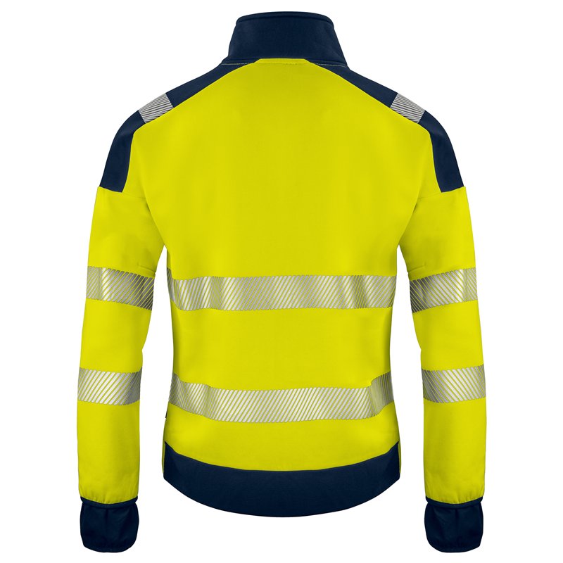 Veste Sweat Zip Intégral en ISO 20471 Classe 3/2