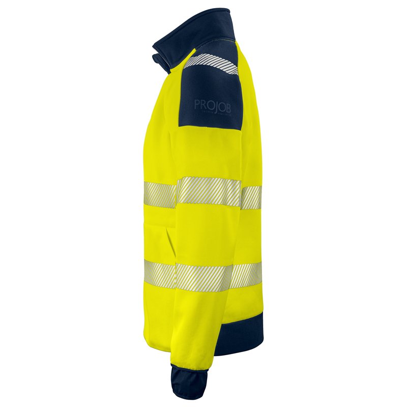 Veste Sweat Zip Intégral en ISO 20471 Classe 3/2
