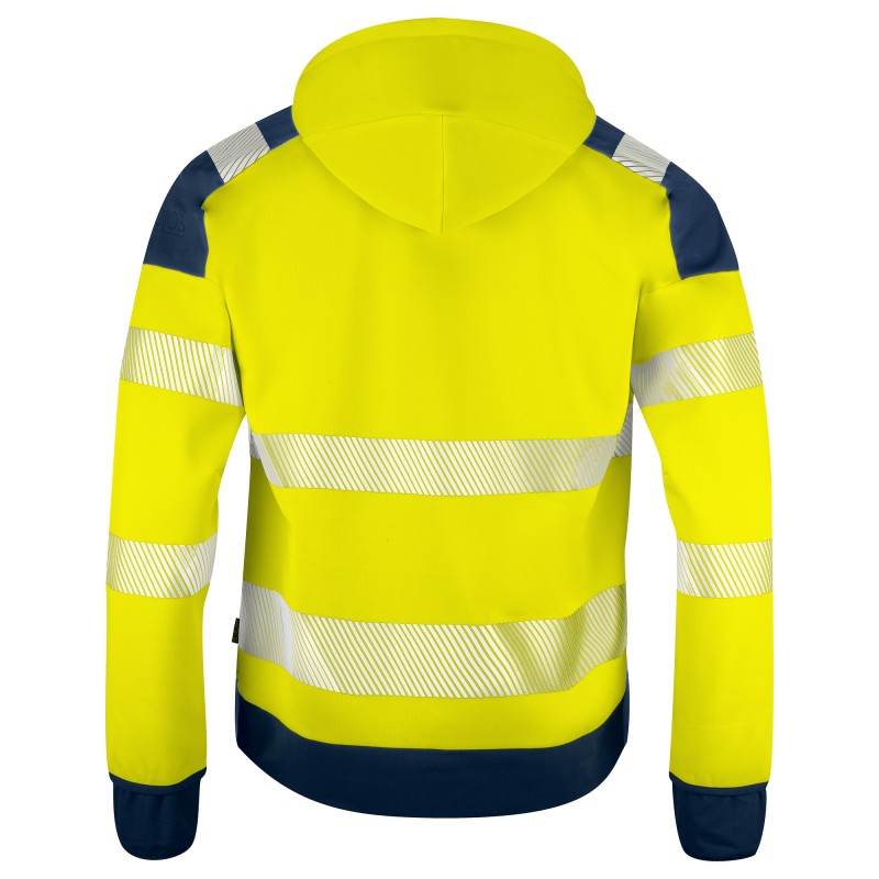 Veste à Capuche Zip Intégral en ISO 20471 Classe 3/2