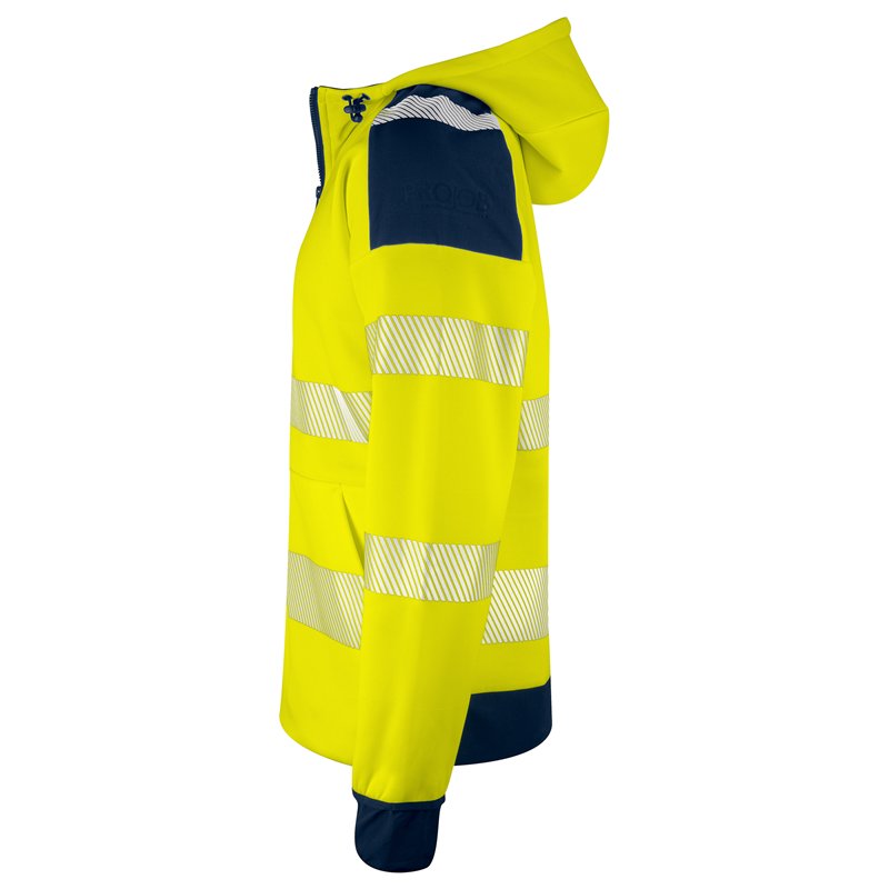 Veste à Capuche Zip Intégral en ISO 20471 Classe 3/2