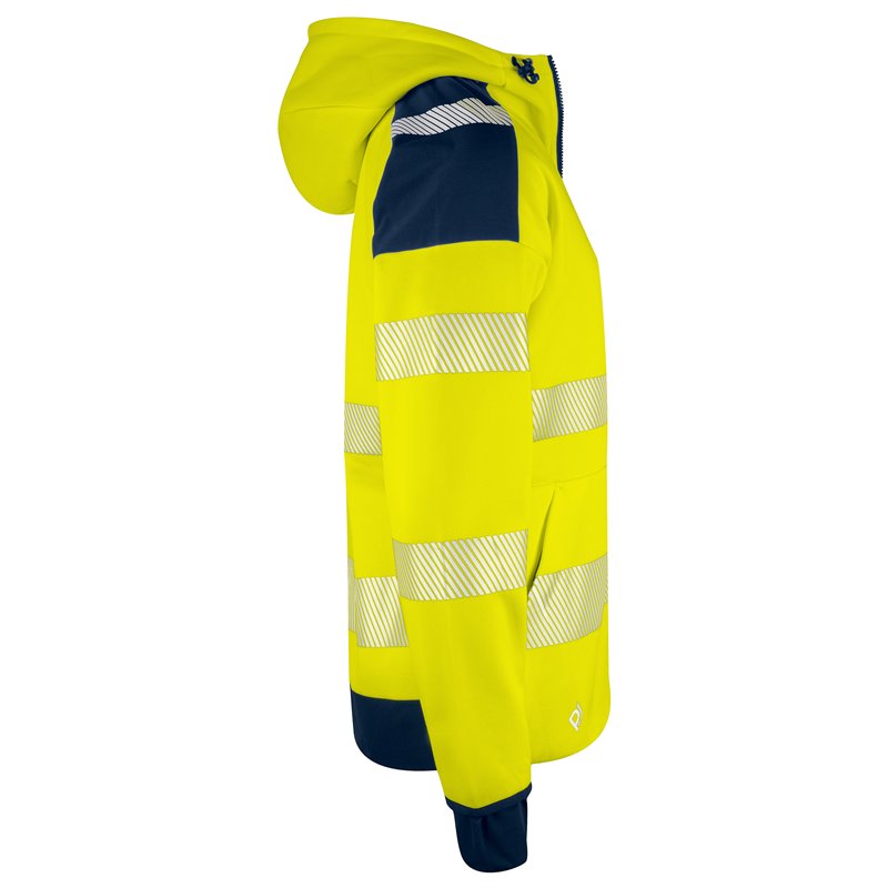 Veste à Capuche Zip Intégral en ISO 20471 Classe 3/2