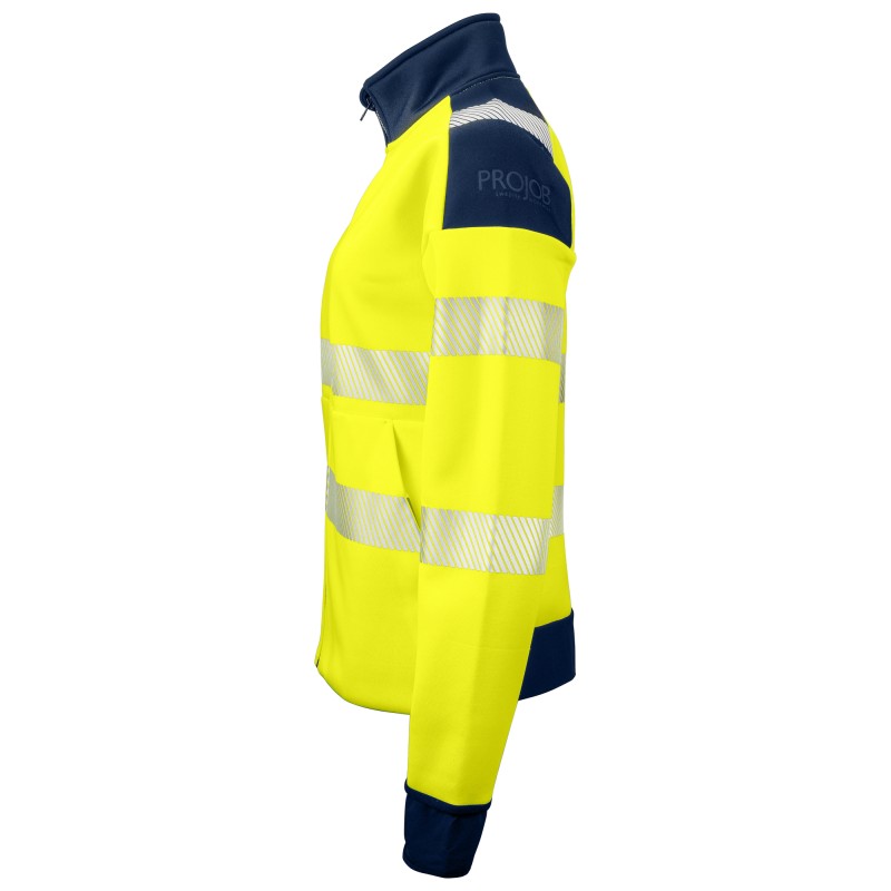 Veste Sweat-Shirt Femme Fonctionnel en ISO 20471 Classe 3/2