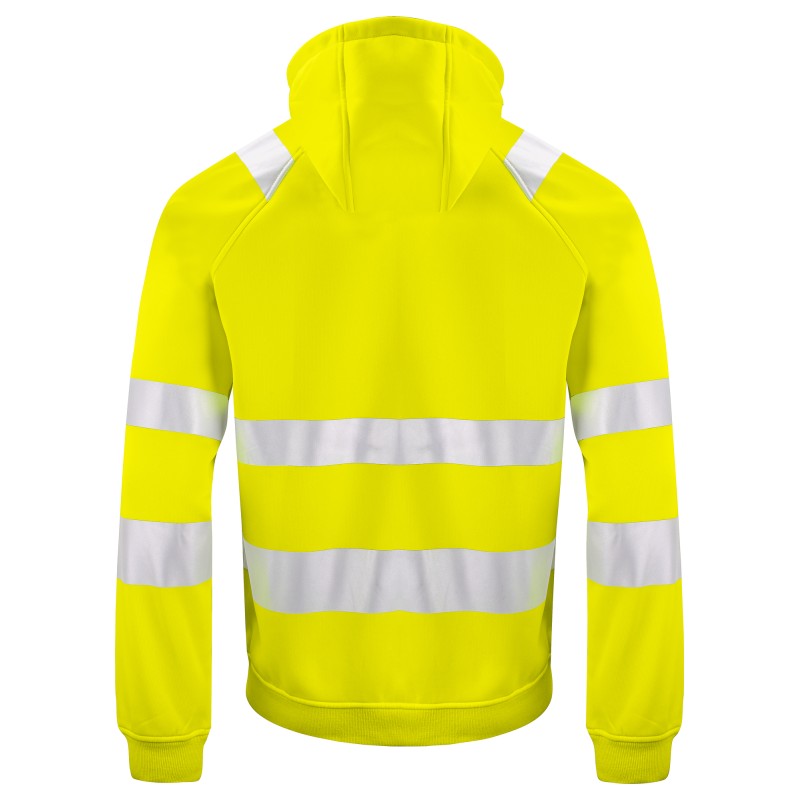 Veste à Capuche Zip Intégral en ISO 20471 Classe 3/2