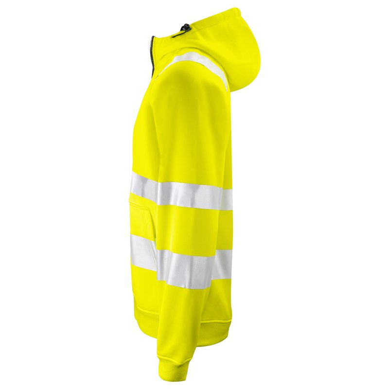 Veste à Capuche Zip Intégral en ISO 20471 Classe 3/2
