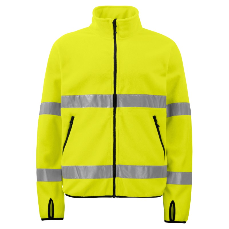 Veste Polaire Haute Visibilité en ISO 20471 Classe 3