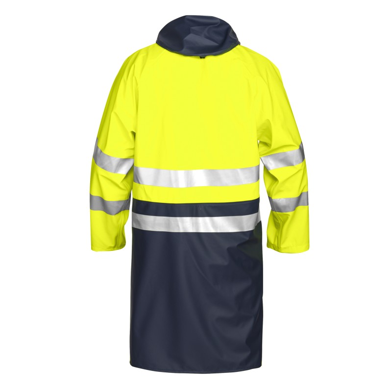Manteau de Pluie en ISO 20471 Classe 3