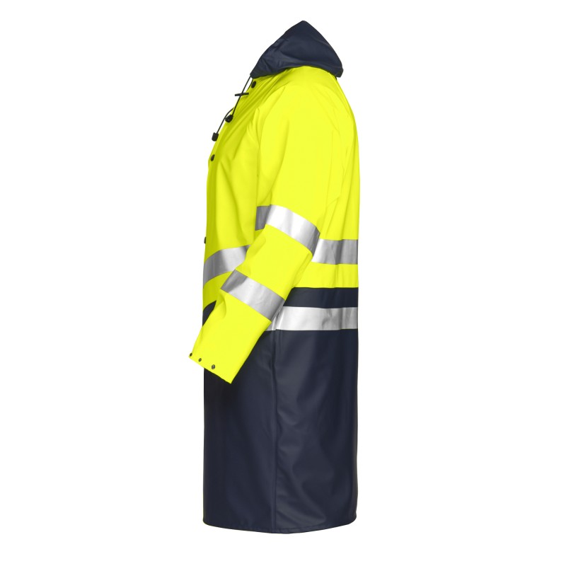 Manteau de Pluie en ISO 20471 Classe 3