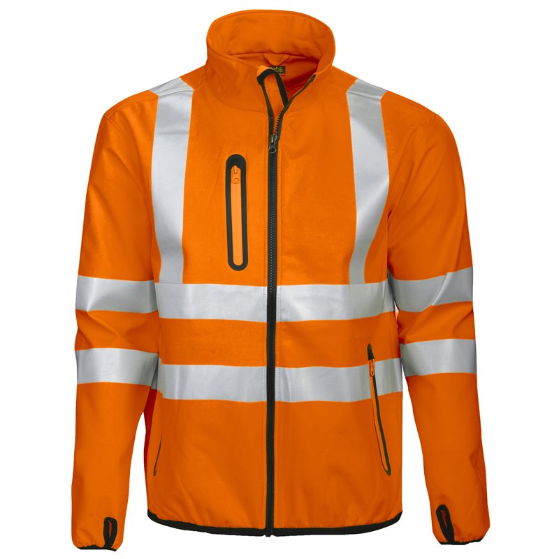 Veste Softshell 3 Couches en ISO 20471 Classe 3