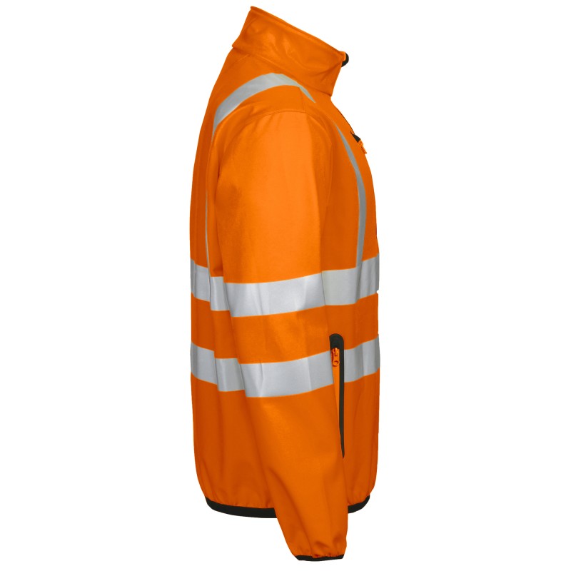 Veste Softshell 3 Couches en ISO 20471 Classe 3
