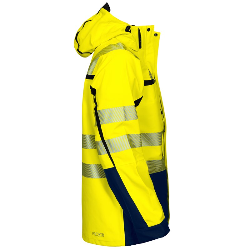 Parka Coupe-Vent et Imperméable 3 Couches Hardshell en ISO 20471 Classe 3/2