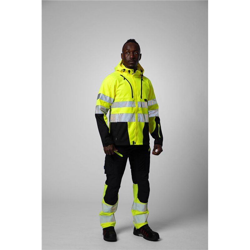 Veste Softshell Fonctionnel en ISO 20471 Classe 3/2
