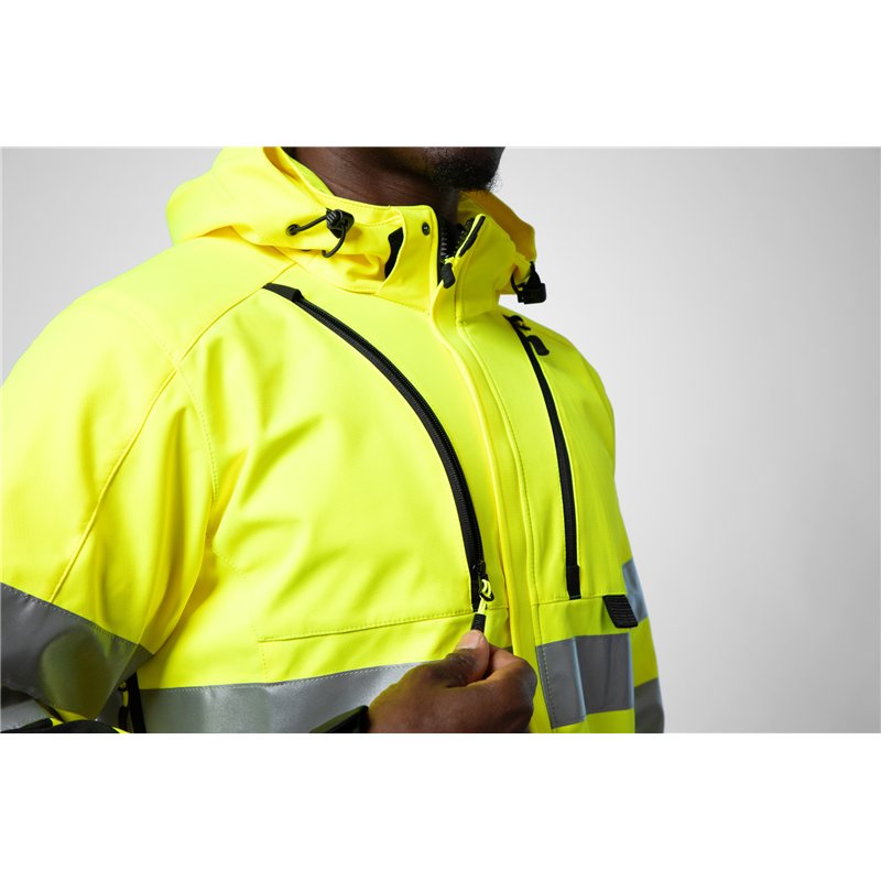 Veste Softshell Fonctionnel en ISO 20471 Classe 3/2