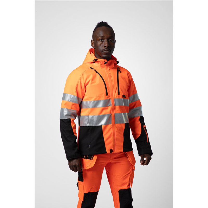 Veste Softshell Fonctionnel en ISO 20471 Classe 3/2