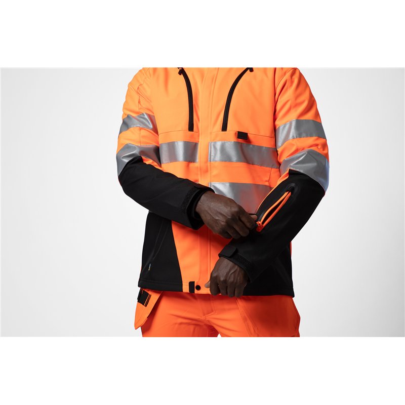 Veste Softshell Fonctionnel en ISO 20471 Classe 3/2