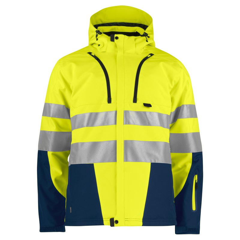 Veste Softshell Doublé en ISO 20471 Classe 3/2