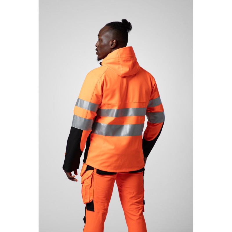 Veste Softshell Doublé en ISO 20471 Classe 3/2