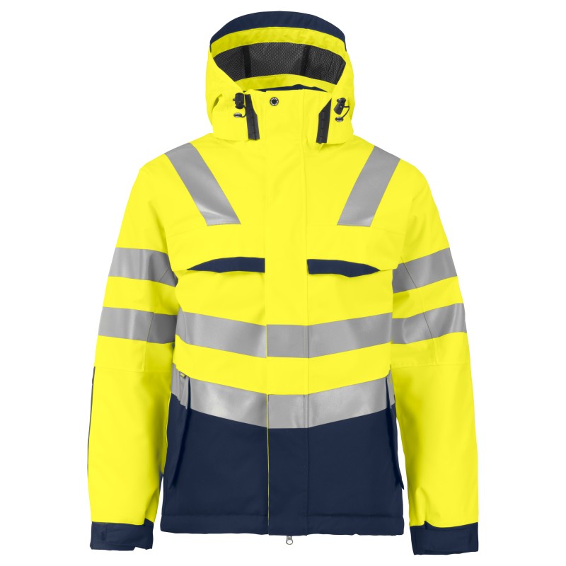 Veste Doublé Coupe-Vent et Imperméable en ISO 20471 Classe 3