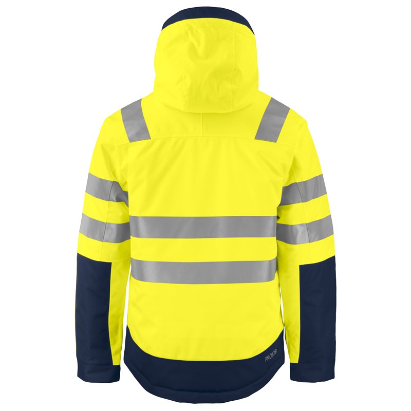 Veste Doublé Coupe-Vent et Imperméable en ISO 20471 Classe 3