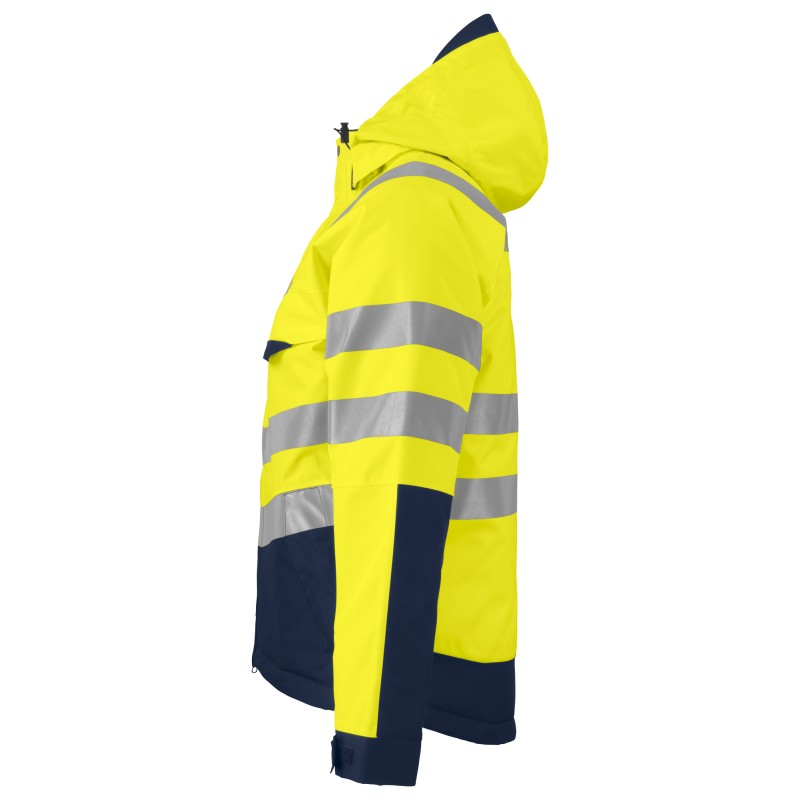 Veste Doublé Coupe-Vent et Imperméable en ISO 20471 Classe 3