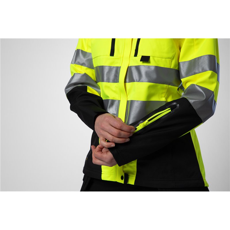 Veste Softshell Femme Fonctionnel en ISO 20471 Classe 3 /2