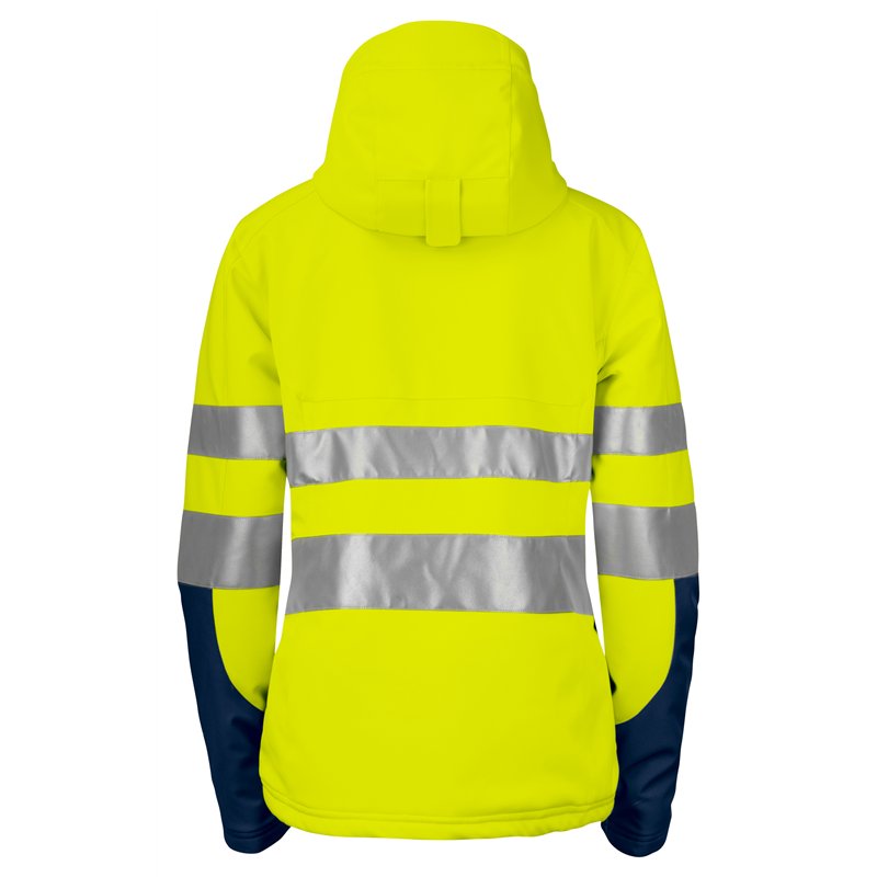 Veste Softshell Femme Doublé en ISO 20471 Classe 3/2