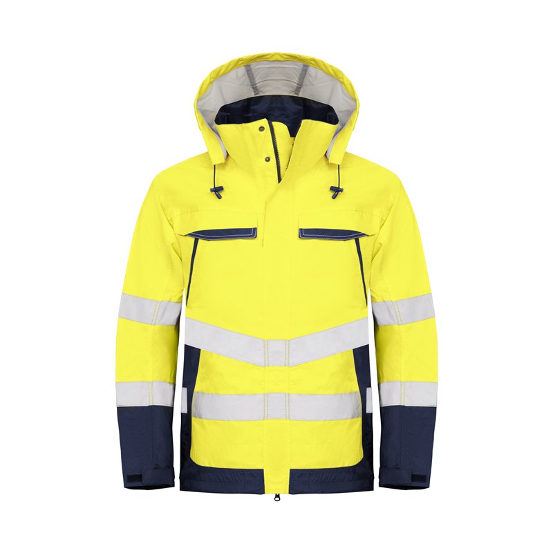 Parka Coupe-Vent et Imperméable Haute Visibilité en ISO 20471 Classe 3 / en ISO 343