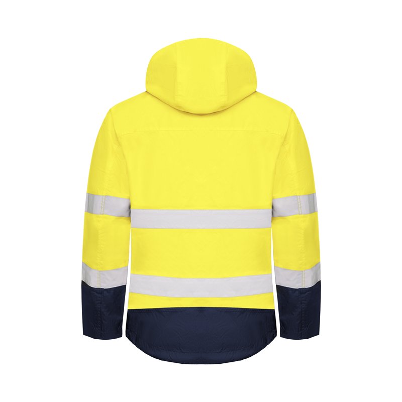 Parka Coupe-Vent et Imperméable Haute Visibilité en ISO 20471 Classe 3 / en ISO 343