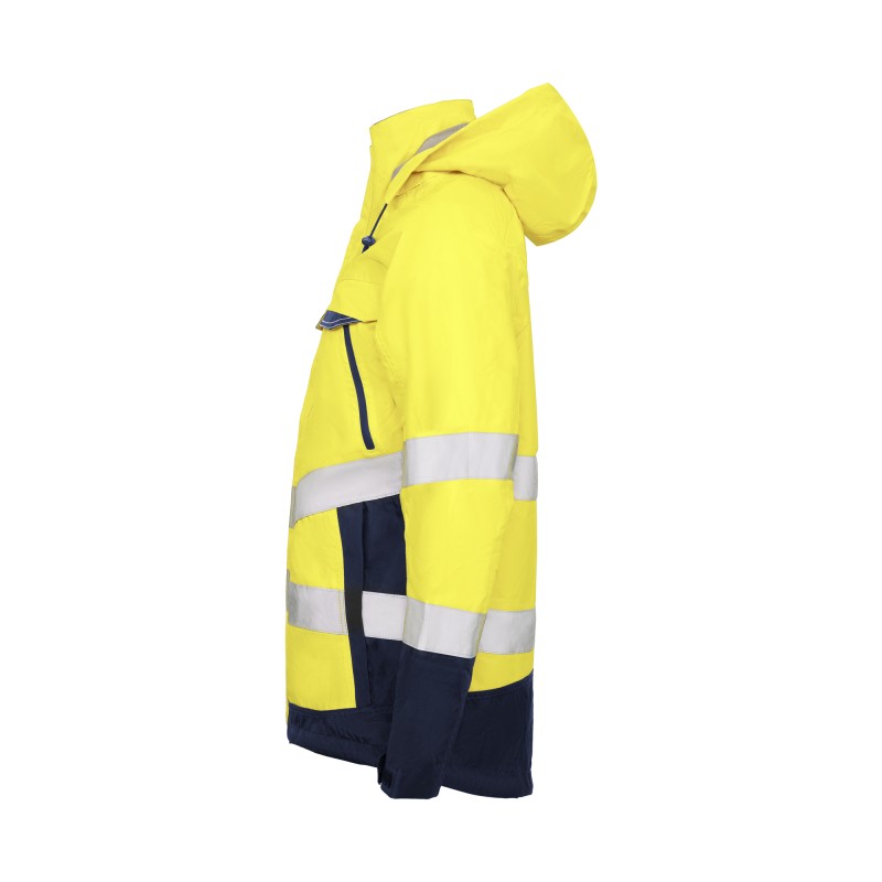 Parka Coupe-Vent et Imperméable Haute Visibilité en ISO 20471 Classe 3 / en ISO 343
