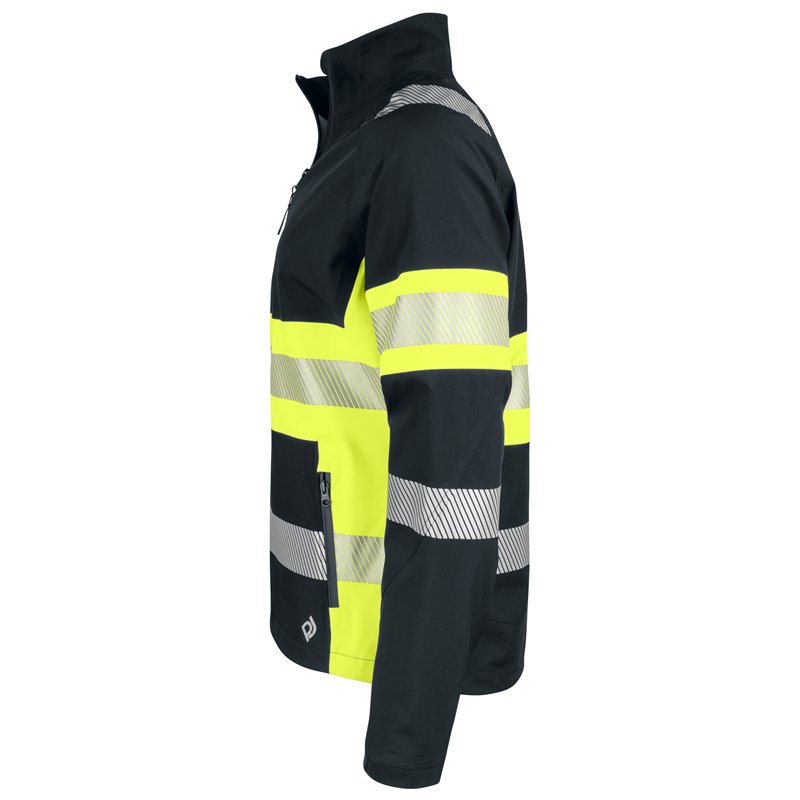 Veste Softshell Coupe-Vent et Imperméable en ISO 20471 Classe 1