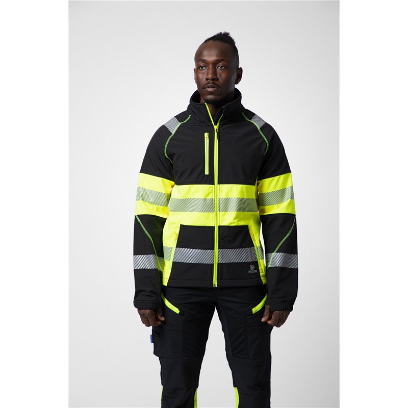 Veste Softshell en ISO 20471 Classe 1