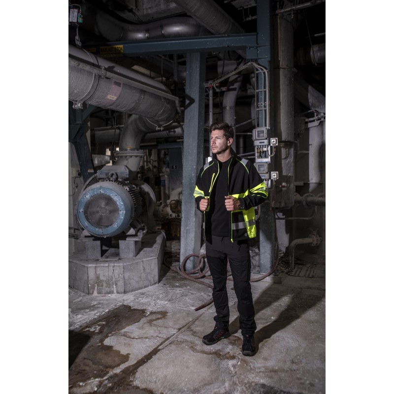 Veste Softshell en ISO 20471 Classe 1