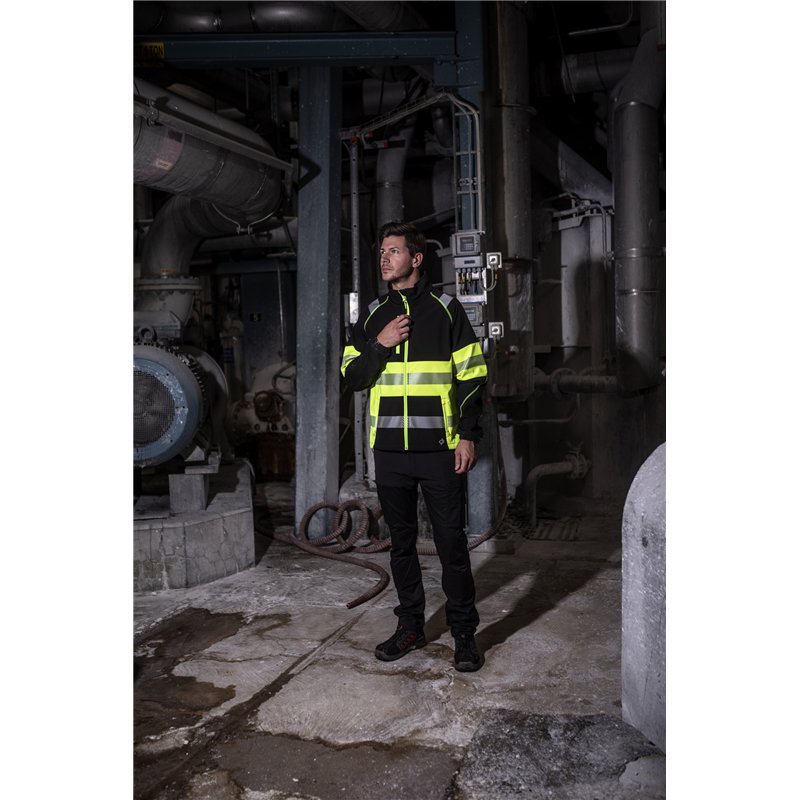Veste Softshell en ISO 20471 Classe 1